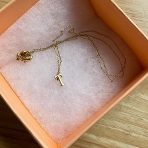 Gorjana "T" Pendant Necklace